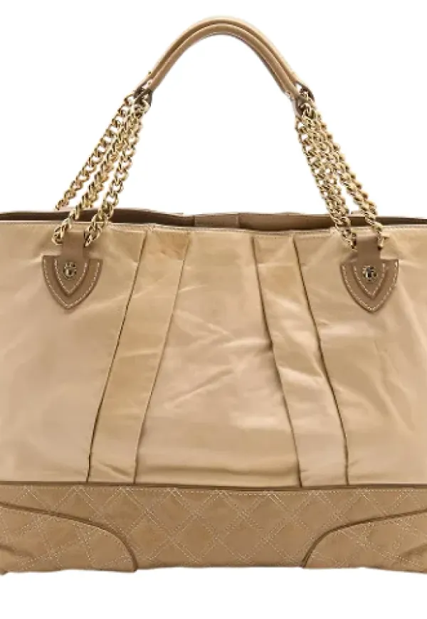 Marc Jacobs Pre-owned Pre-owned Läder axelremsvskor Beige, Dam