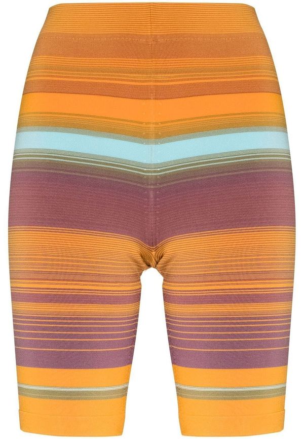 Marc Jacobs randiga stickade shorts - Orange