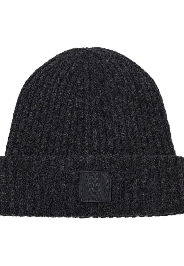 Marc Jacobs ribbstickad mössa - Svart