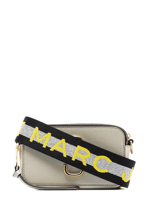 Marc Jacobs Snapshot tvåfärgad axelremsväska - Neutral