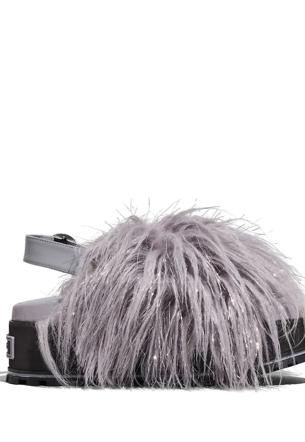 Marc Jacobs The Creature platåsandaler - Svart