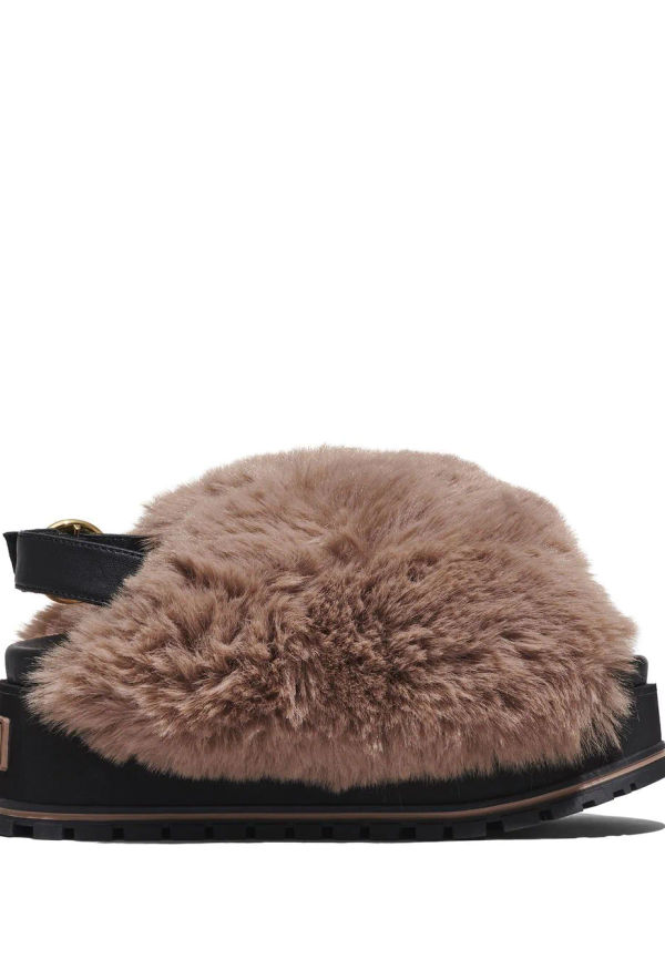 Marc Jacobs The Creature platåsandaler - Svart