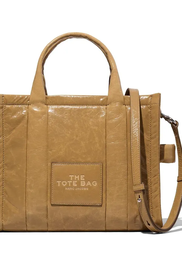 Marc Jacobs The Crinkle Tote totebag - Brun