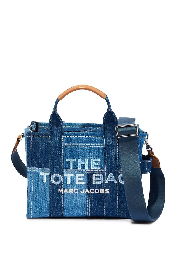 Marc Jacobs The Denim Mini totebag - Blå