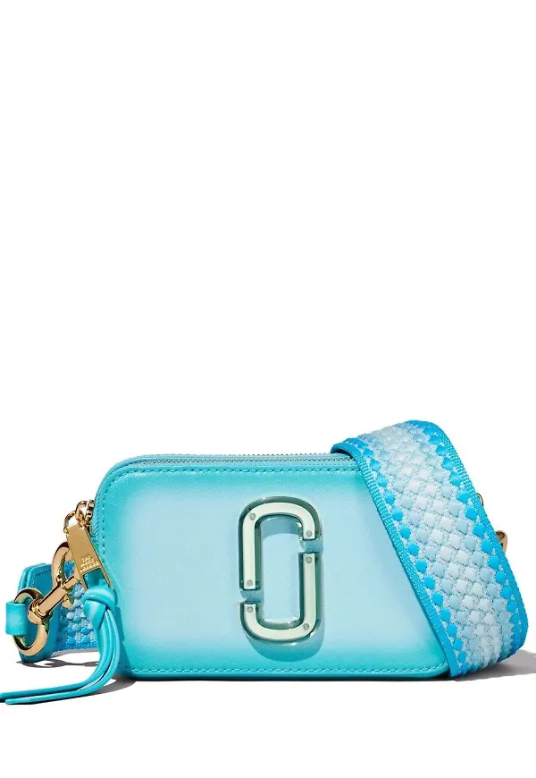 Marc Jacobs The Fluoro Edge Snapshot väska - Blå