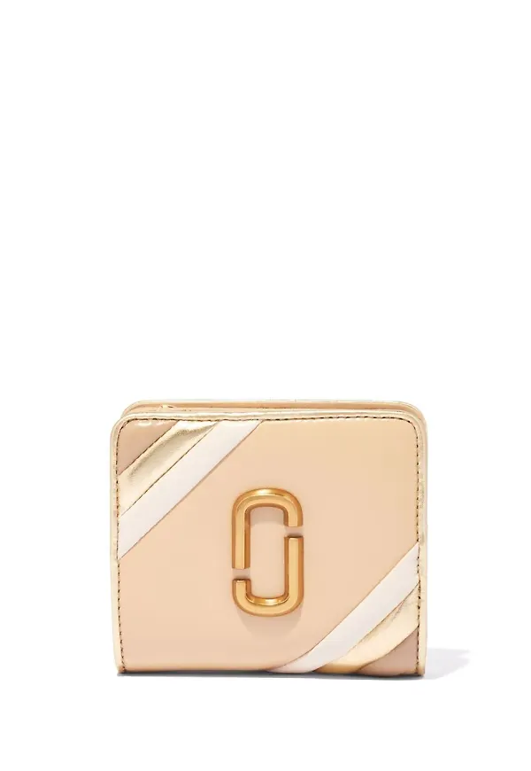 Marc Jacobs The Glam Shot liten plånbok - Neutral