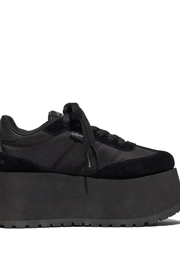 Marc Jacobs The Jogger platåsneakers - Svart