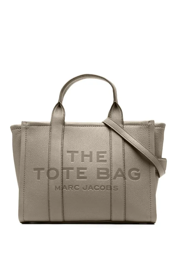 Marc Jacobs The Leather Medium totebag - Brun