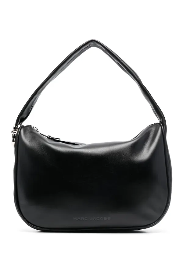 Marc Jacobs The Pushlock axelväska i läder - Svart