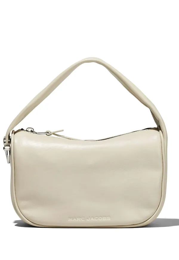 Marc Jacobs The Pushlock liten hobo-väska - Neutral