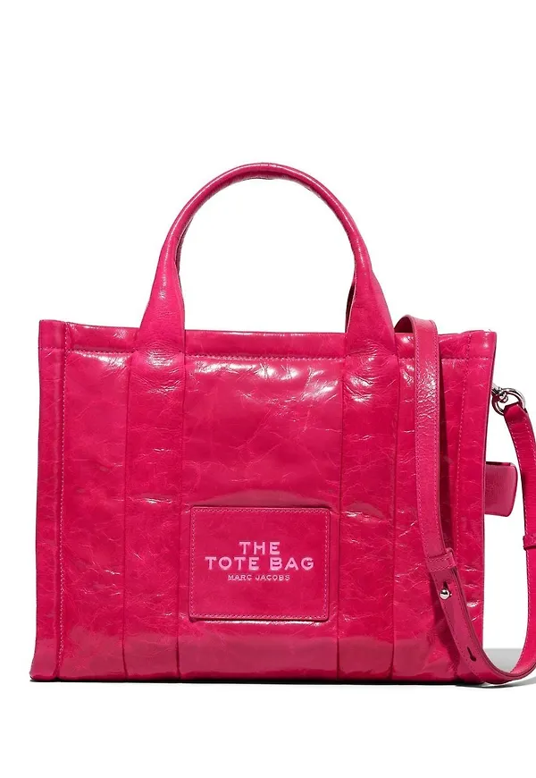 Marc Jacobs The Shiny Crinkle Tote totebag - Rosa