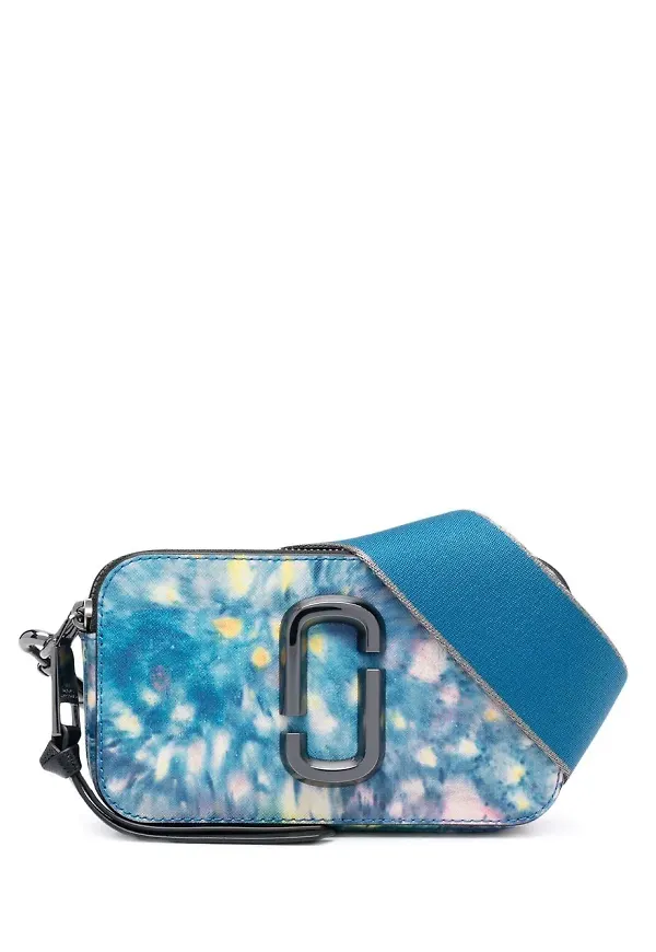 Marc Jacobs The Snapshot axelremsväska - Blå