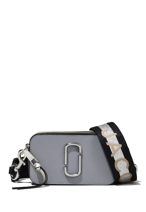 Marc Jacobs The Snapshot axelremsväska - Grå