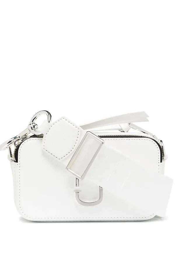 Marc Jacobs The Snapshot axelremsväska - Vit