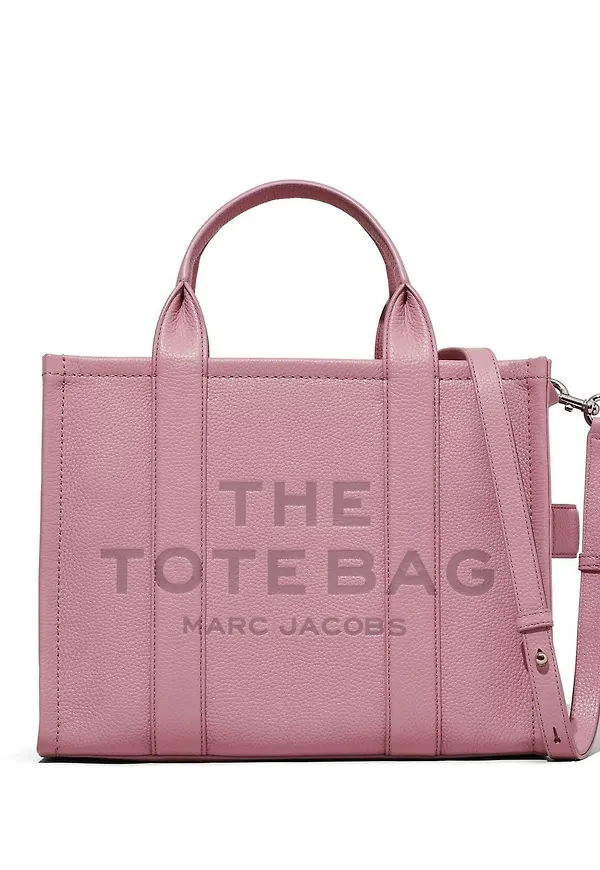 Marc Jacobs The Tote liten totebag - Rosa