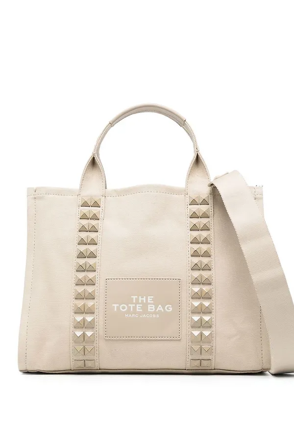 Marc Jacobs Traveller totebag med nitar - 260 BEIGE