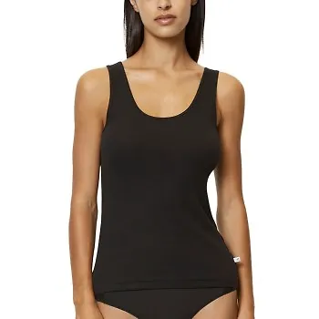 Marc O Polo Basic Tank Top Svart bomull Medium Dam