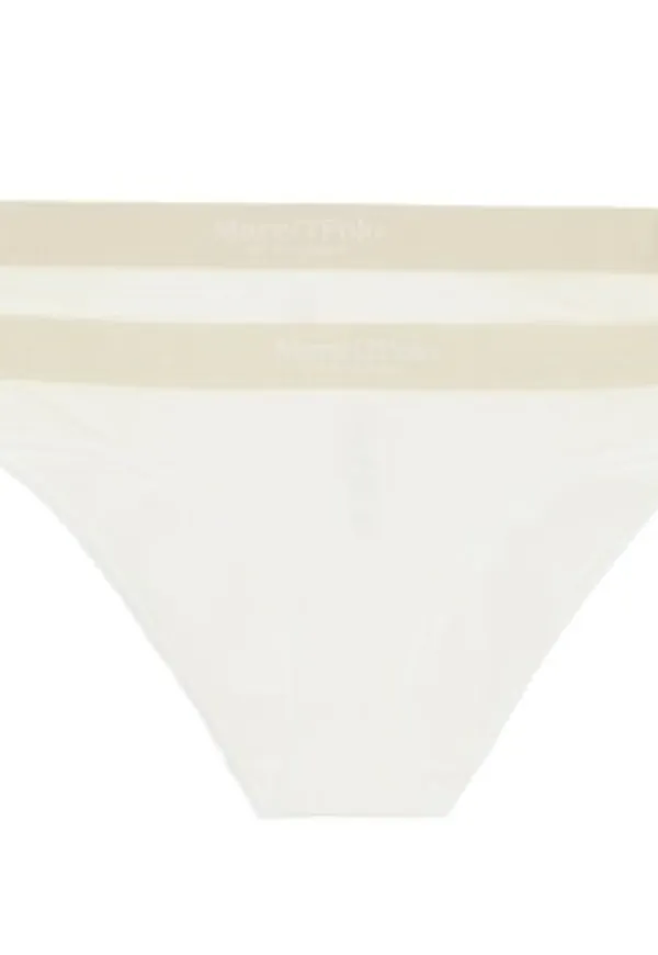 Marc O Polo Casual Brief Trosor 2P Vit bomull Large Dam