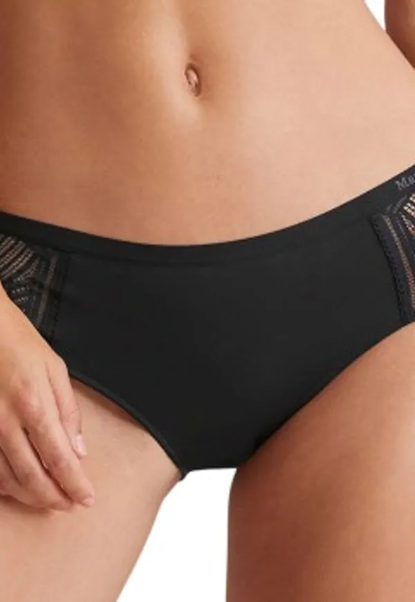 Marc O Polo Lace Panty Trosor Svart X-Small Dam