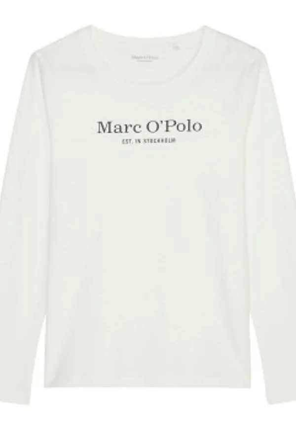 Marc O Polo Long Sleeve Shirt Vit bomull Large Dam