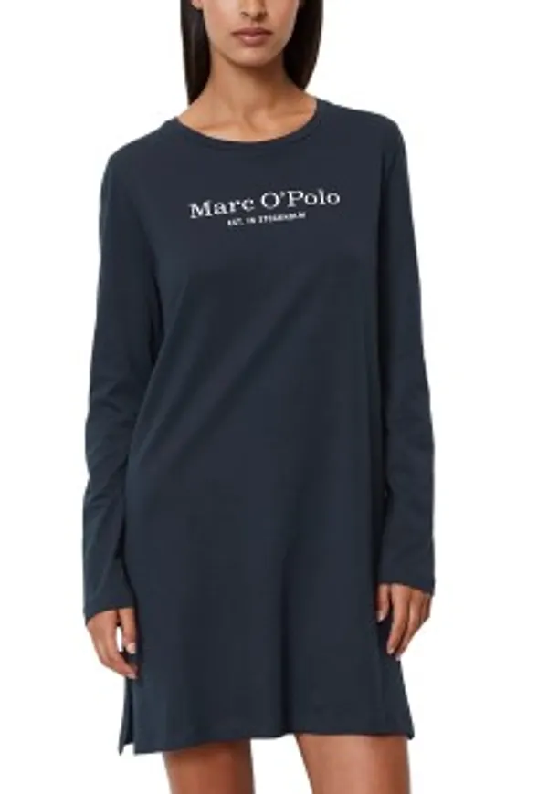 Marc O Polo Longsleeve Dress Marin bomull Small Dam