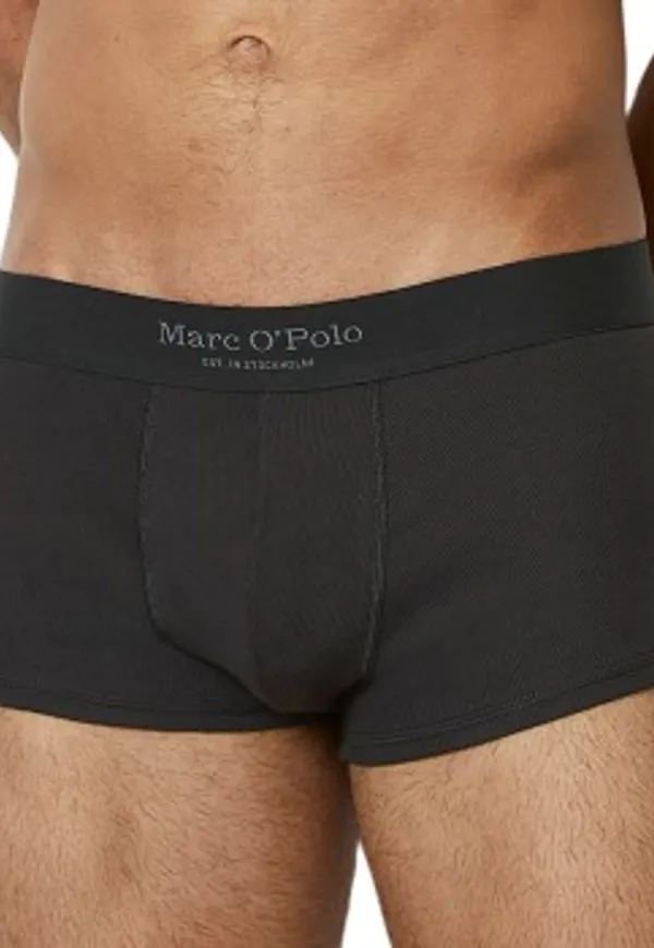 Marc O Polo Men Iconic Rib Trunks Kalsonger 2P Svart bomull Small Herr
