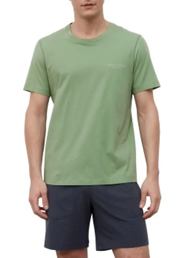 Marc O Polo Organic Cotton Basic SS Pyjama Grön ekologisk bomull XX-Large Herr