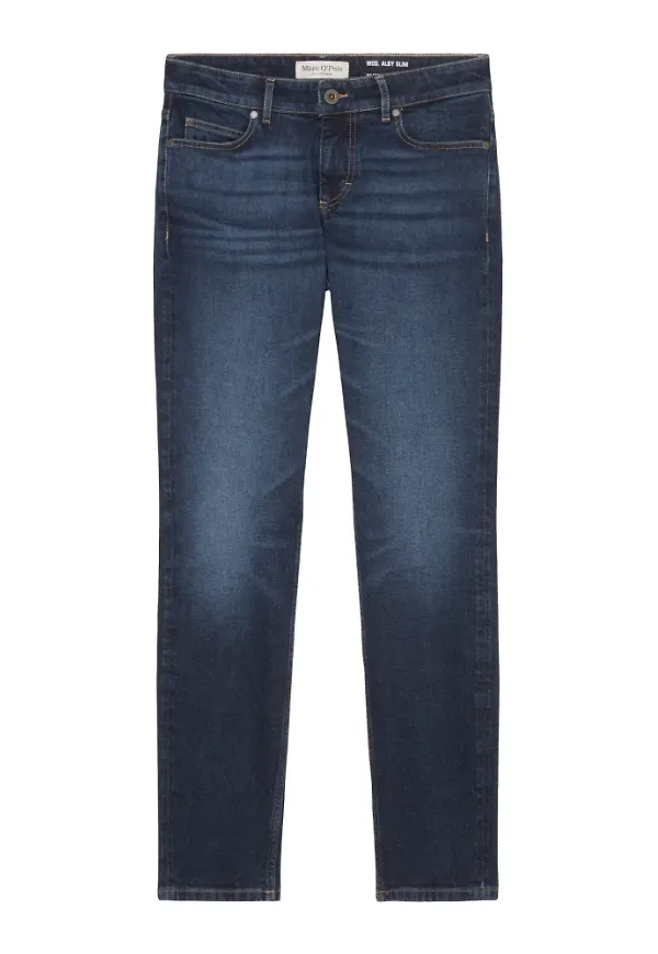 Marc O'Polo Slim-fit jeans Blå, Dam
