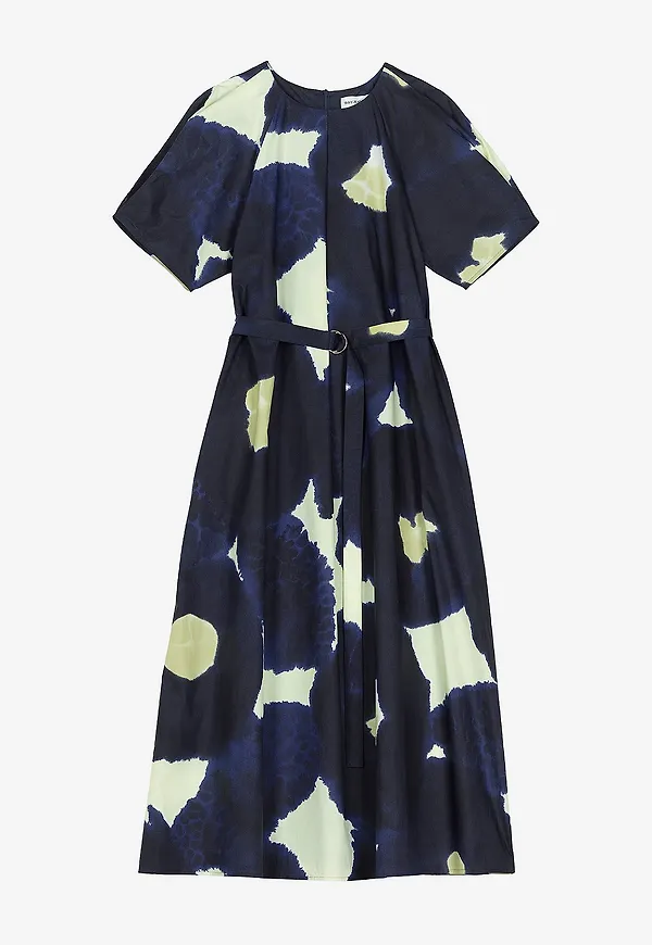 Marimekko - Klänning Juhlinta Kehäkukka - Blå