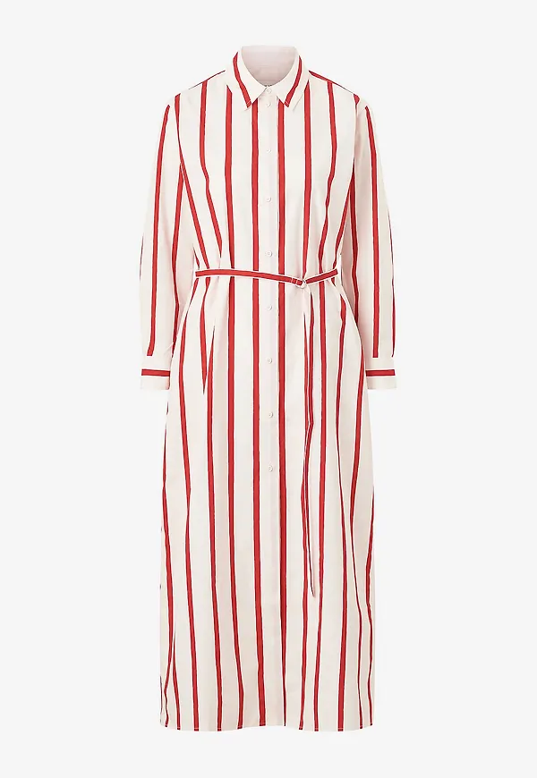 Marimekko - Skjorta Klänning Muovata Puhveli - Röd