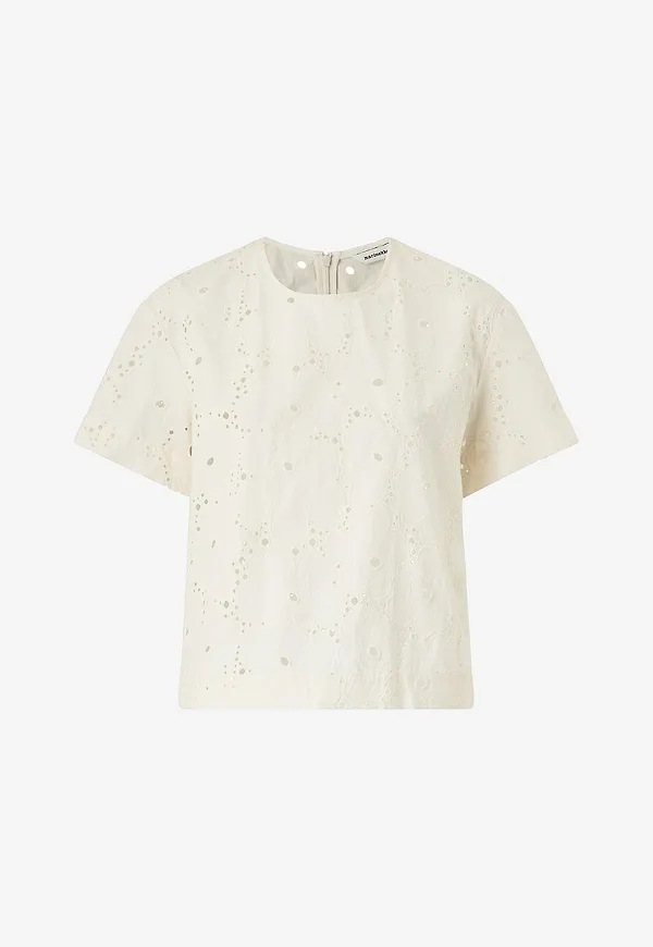 Marimekko - Blus Alustus Unikko - Beige
