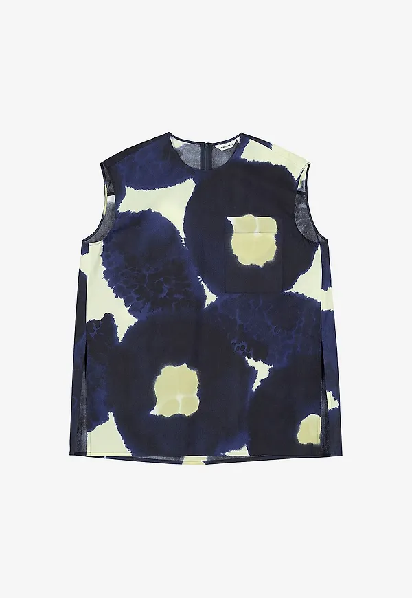 Marimekko - Topp Kaksin Kehäkukka - Blå
