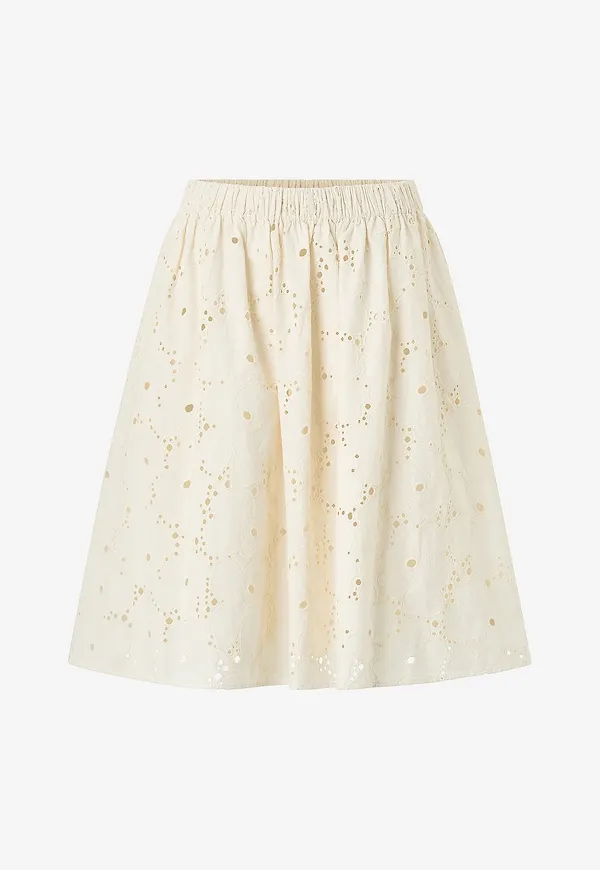Marimekko - Kjol Sommittelu Unikko - Beige