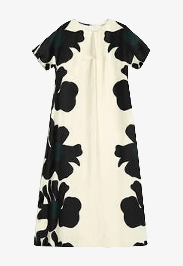 Marimekko - Klänning Kohtalo Lossi - Gul