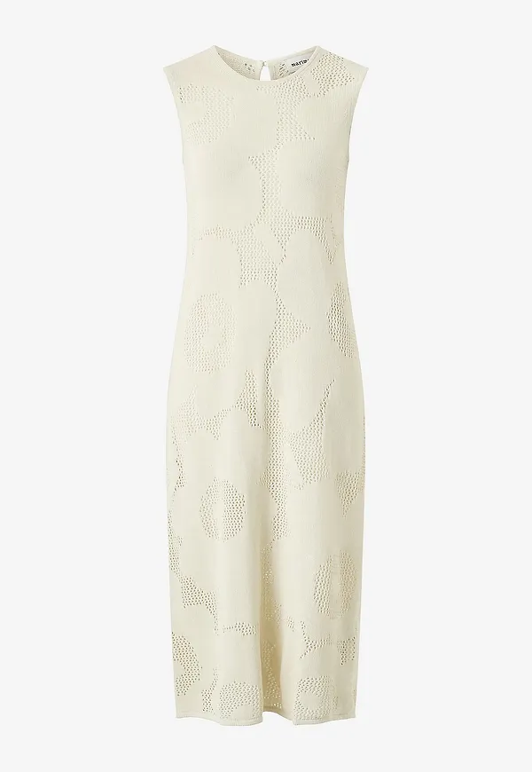 Marimekko - Klänning Luonnos Unikko - Beige