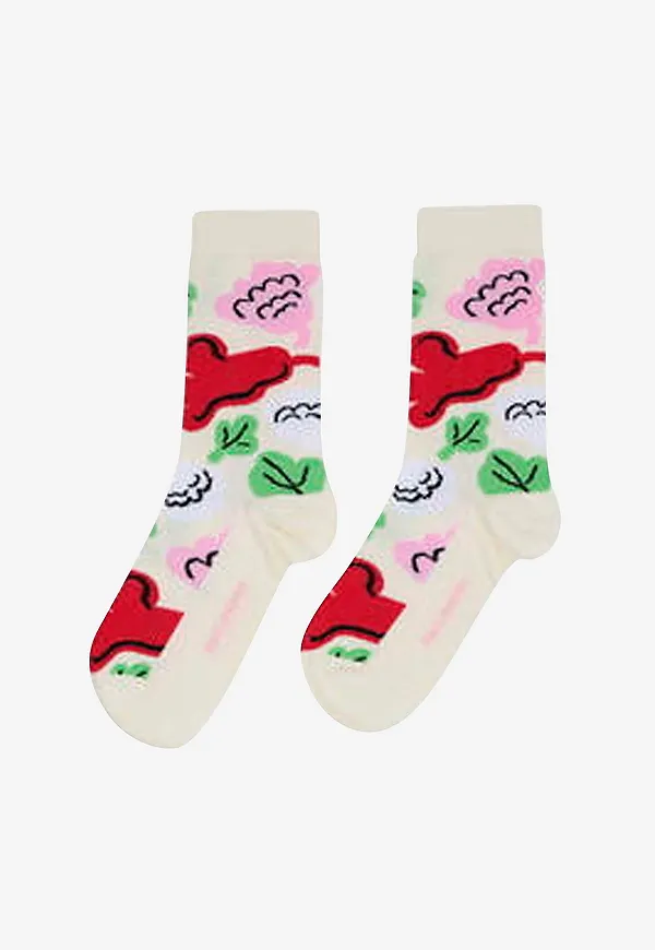 Marimekko - Linjaus Kukasta Kukkaan - Grön