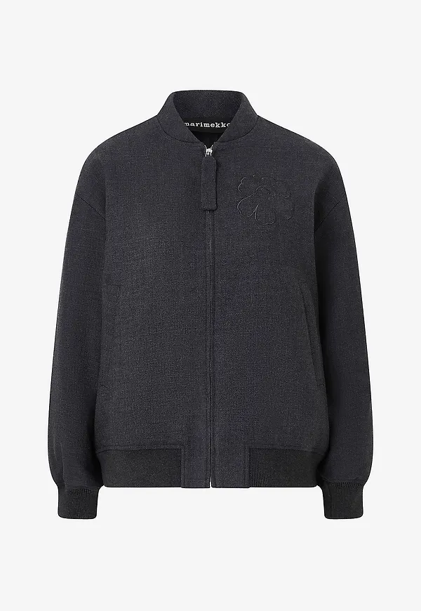 Marimekko - Jacka Monumentti Solid - Svart