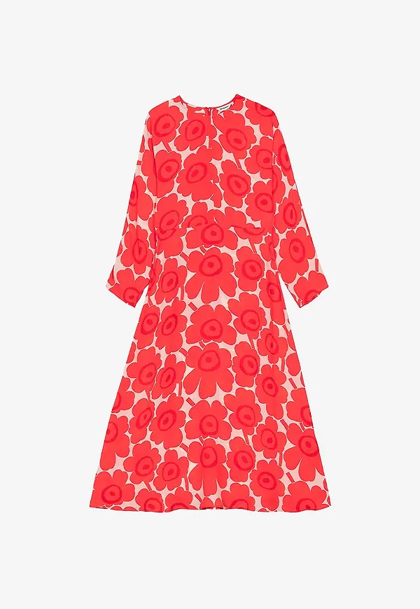 Marimekko - Rytmi Unikko - Röd