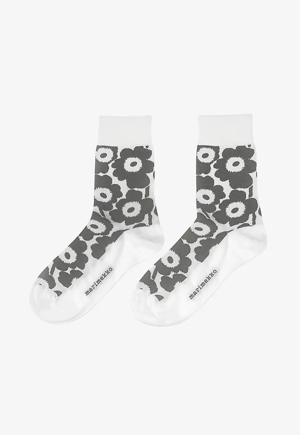 Marimekko - Strumpor Kirmailla Unikko - Grå
