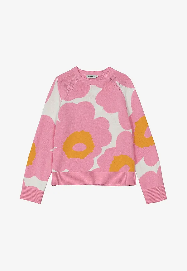 Marimekko - Tröja Loitsu Unikko - Orange