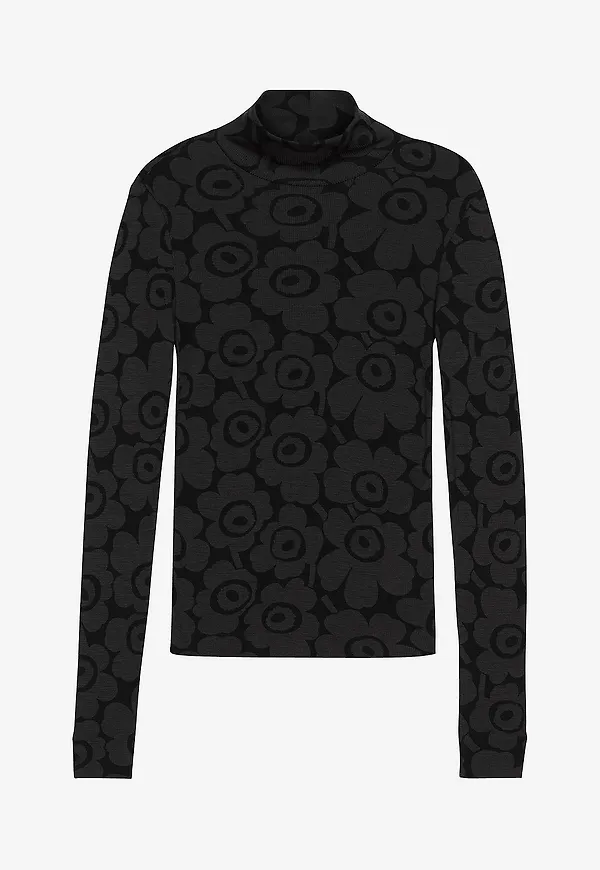 Marimekko - Tröja Vilpotus Unikko - Svart