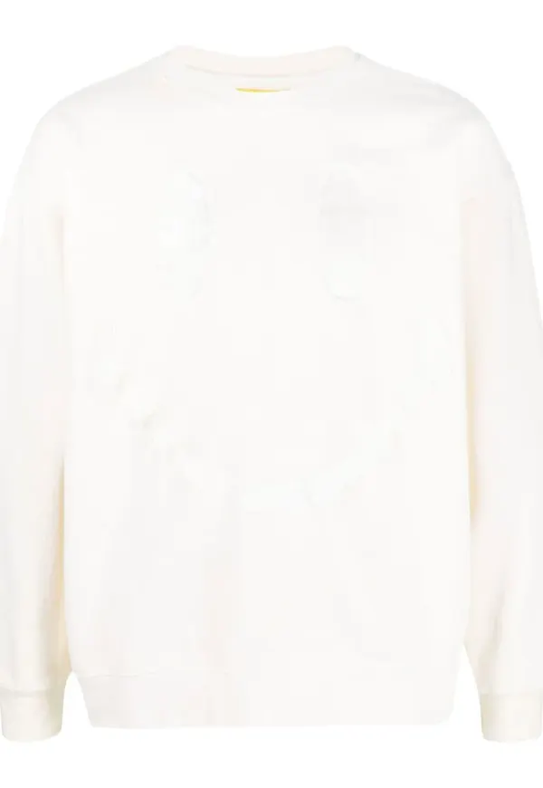 MARKET pullover med brodyr - Neutral