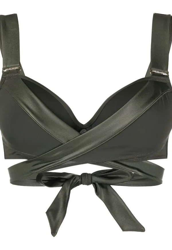 Marlies Dekkers bikiniöverdel med stretchig design - Grön