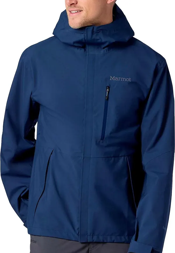 Marmot Men's Precip Evo Pro Jacket Nightfall Navy