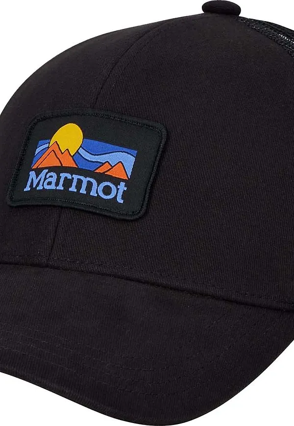 Marmot Retro Trucker Hat Black