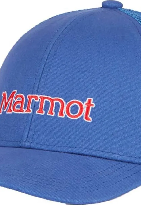 Marmot Retro Trucker Hat Trail Blue