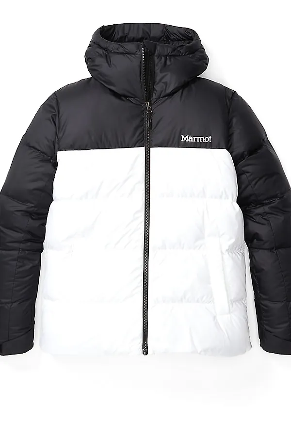 Marmot Women's Guides Down Hoody White/Black
