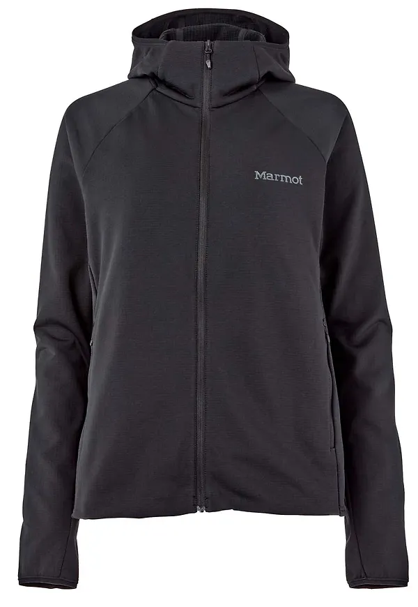 Marmot Women's Lectone Fleece Hoody Black