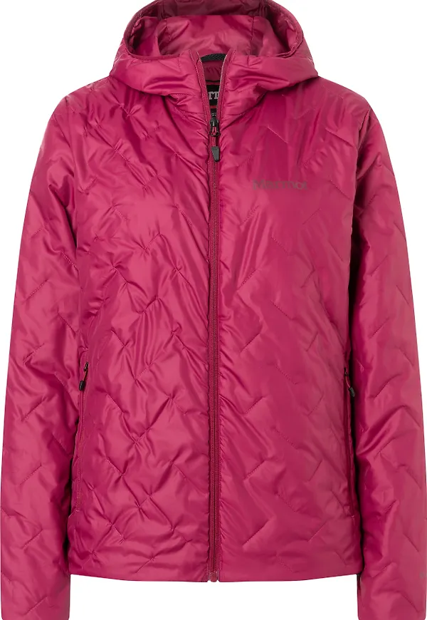 Marmot Women's MonoQuilt Hoody Red Mulberry
