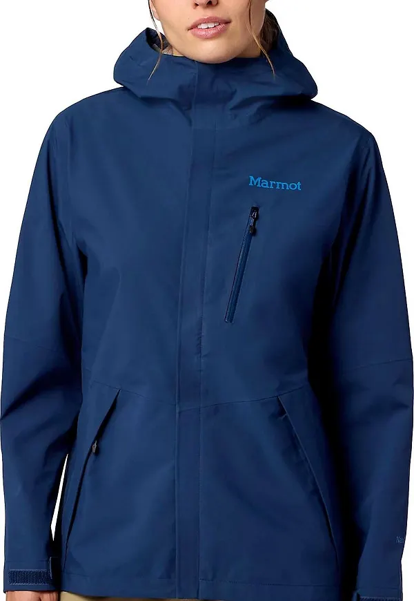 Marmot Women's Precip Evo Pro Jacket Nightfall Navy